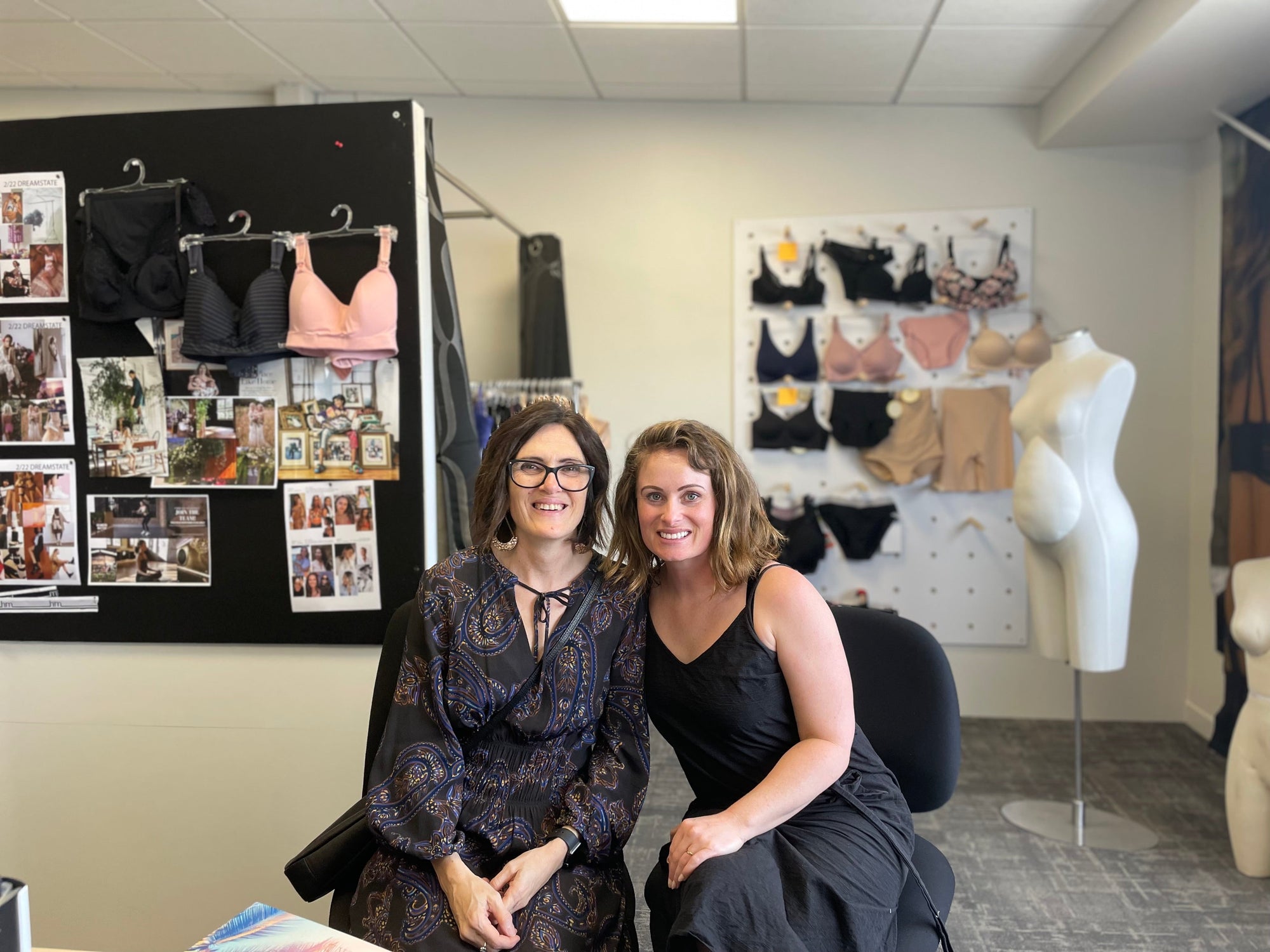 Wendy And Tessa, Head of the Hotmilk Lingerie Award Winning Design Team