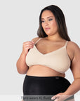 Nursing Clip featured on Caress Bamboo Wirefree Nursing Bra in Oat