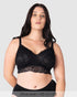 Heroine Wirefree Nursing Bralette in Black