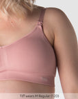 Crop of My Necessity Wirefree Nursing Bra in Blush