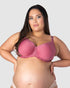 HOTMILK NZ OBSESSION ROSE CONTOUR NURSING MATERNITY BRA - FLEXI UNDERWIRE