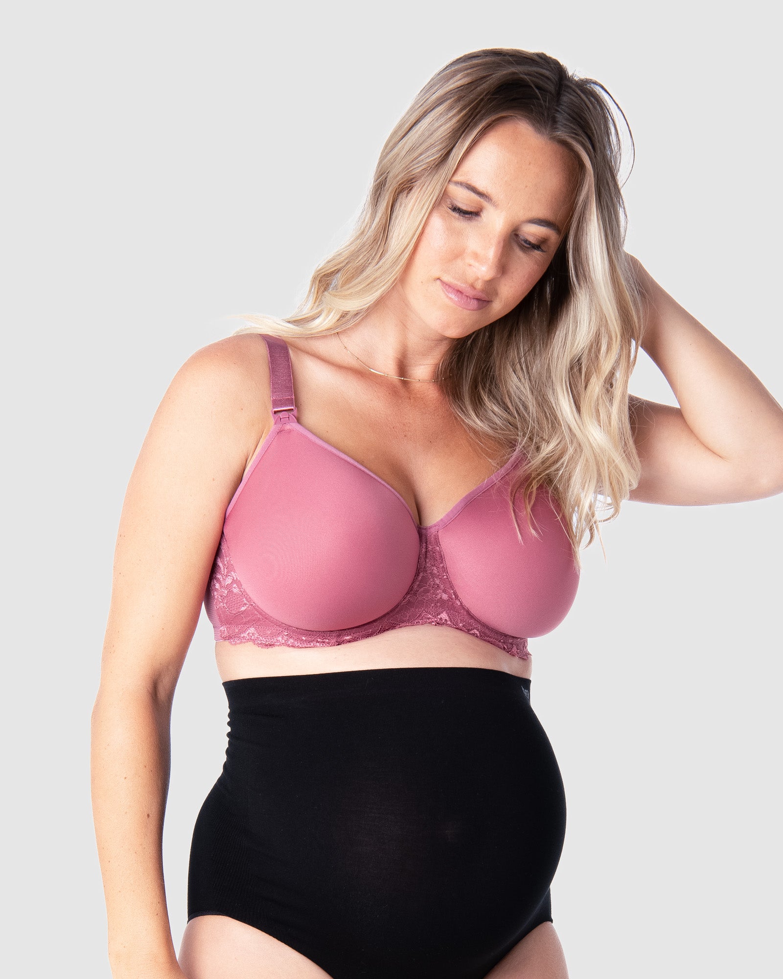 HOTMILK NZ OBSESSION ROSE CONTOUR NURSING MATERNITY BRA - FLEXI UNDERWIRE