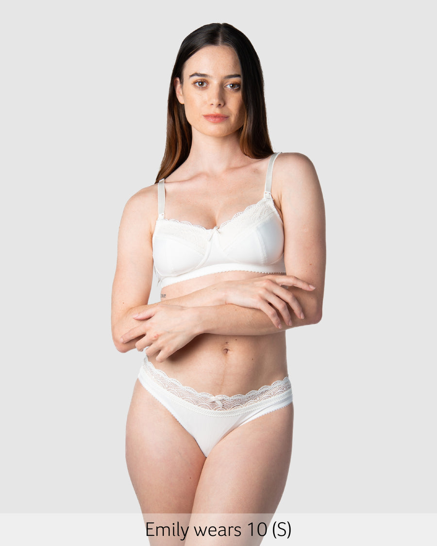 Show Off Maternity Brief in Ivory