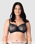 TEMPTATION NURSING BRA WITH FLEXI UNDERWIRE IN BLACK