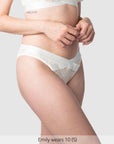 Warrior Maternity Bikini Brief in Ivory