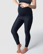 HOTMILK FOCUS BLACK MATERNITY PREGNANCY SPORTS LEGGINGS