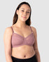 HOTMILK NZ LUNAR ECLIPSE ANTIQUE ROSE NURSING BREASTFEEDING MATERNITY  BRA - WIREFREE